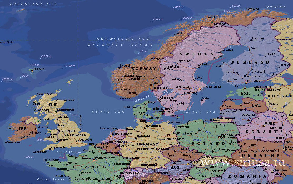 Реферат: Характеристика стран Северной Европы